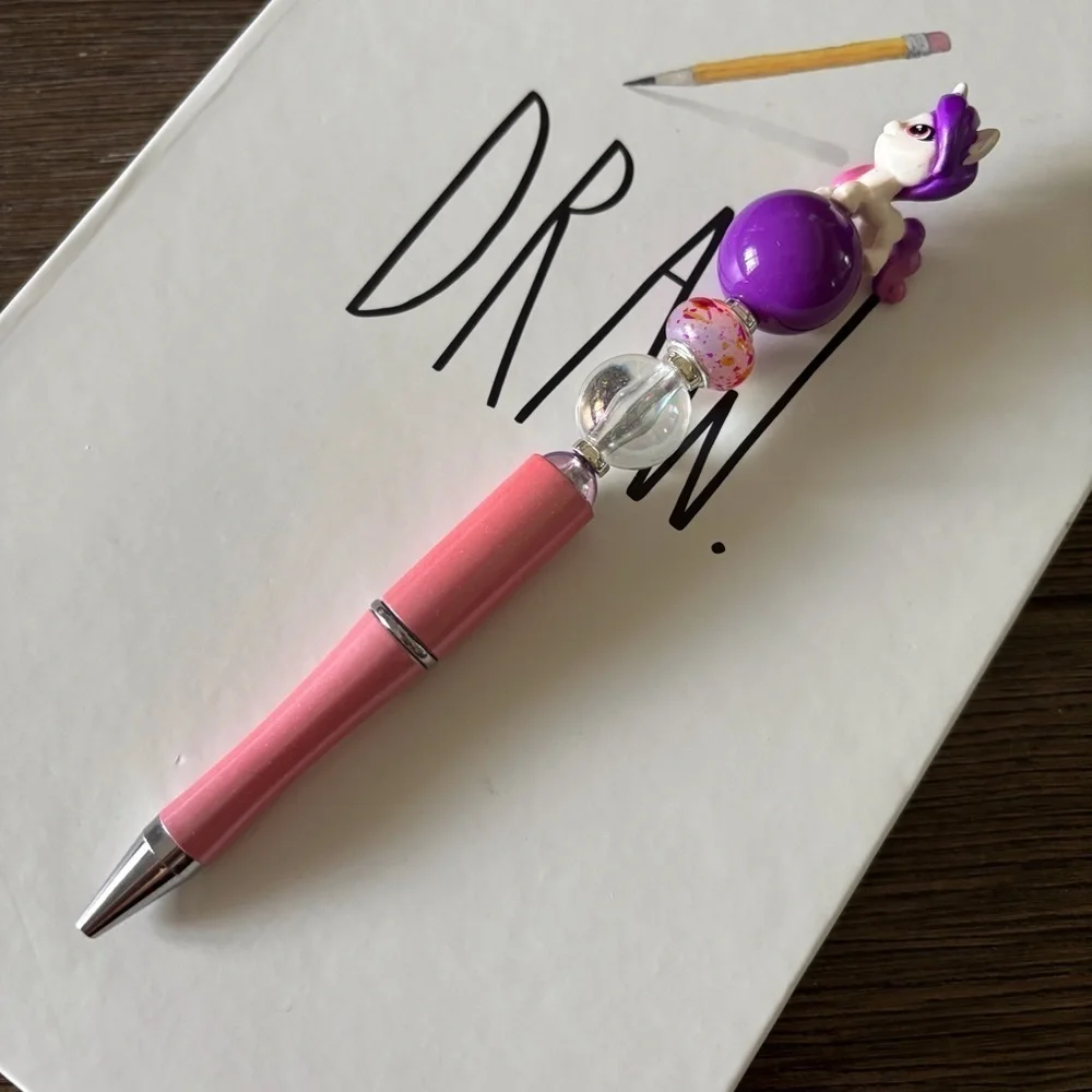 My Little Pony: Sherbet Sunset handmade beaded pen